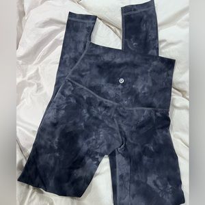 Lululemon Align Tie Dye size 4